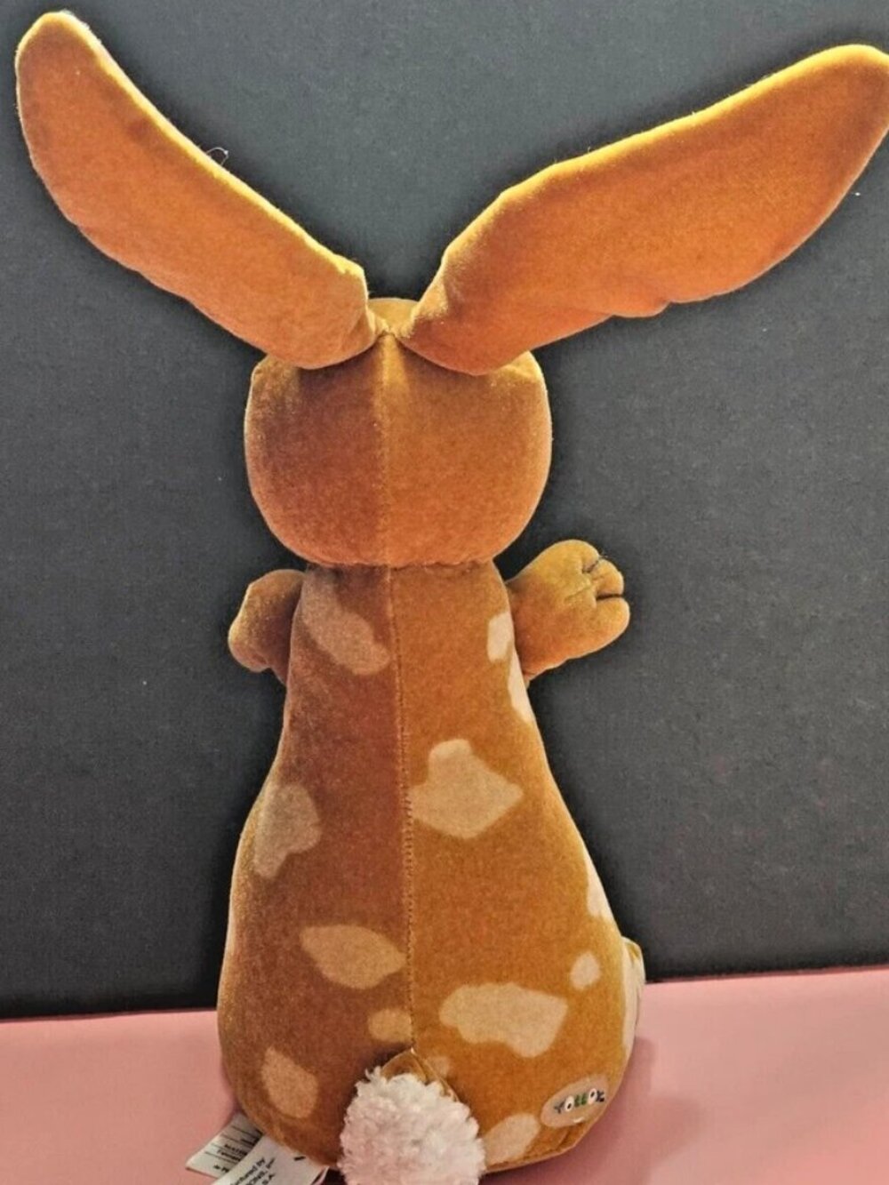 velvet rabbit plush toy with tag YOTTOY made in 2002 # - Picture 2 of 5
